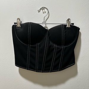 Nasty Gal black corset